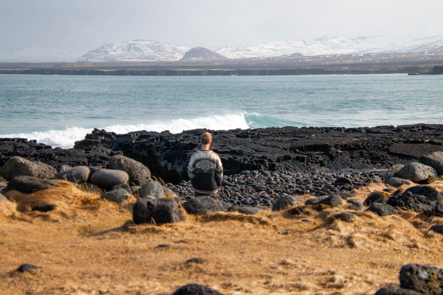 Snæfellsnes national park, iceland, landscape, ocean, seascape, Öndverðarnes lighthouse