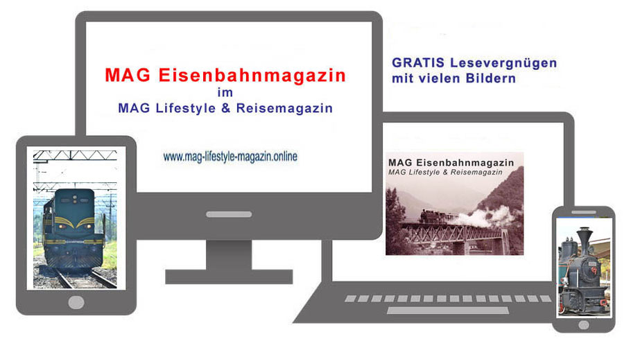 MAG Eisenbahnmagazin © MAG Lifestyle & Reisemagazin