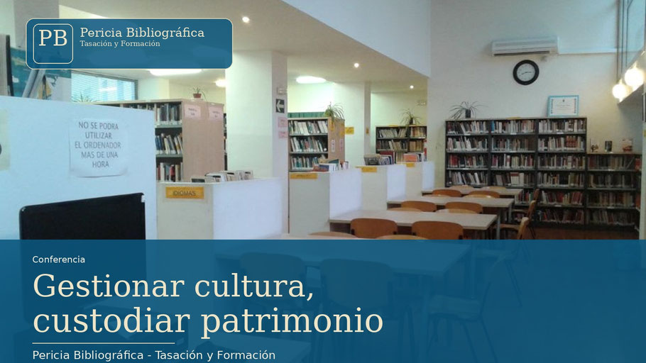 Tasación de bibliotecas y archivos institucionales tasacionlibros@gmai.com
