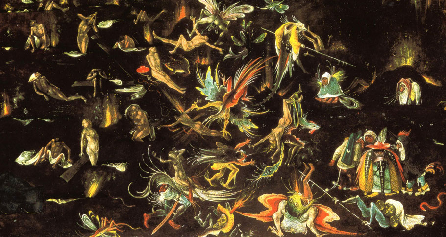 Hieronymus Bosch, "Giudizio universale" (1506-1508) 