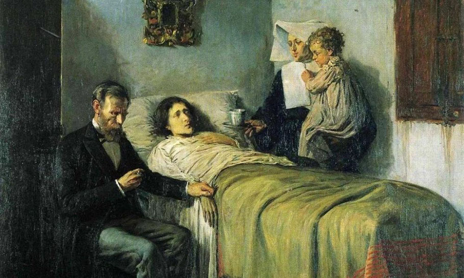 Pablo Picasso, "Scienza e carità" (@artshapes.it)