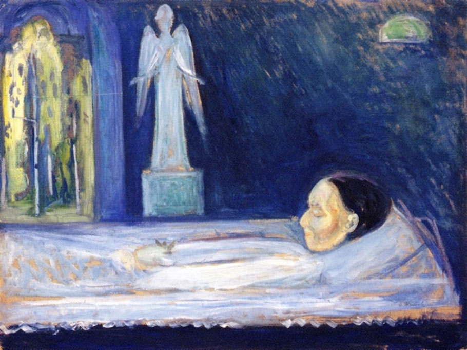 E. Munch, "L'angelo della morte" (1893)