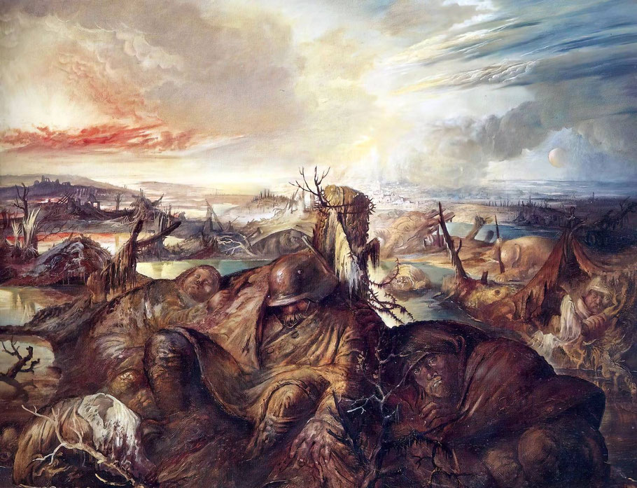 Otto Dix, "Flanders" (1934)