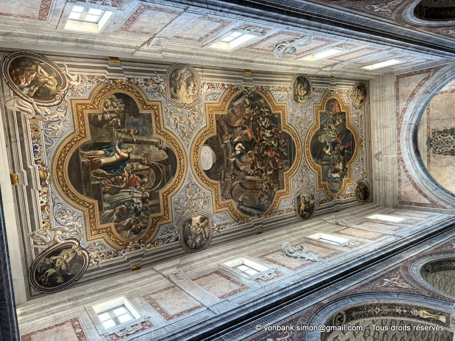 Ostuni - Duomo : Plafond de la nef (XVIII°)