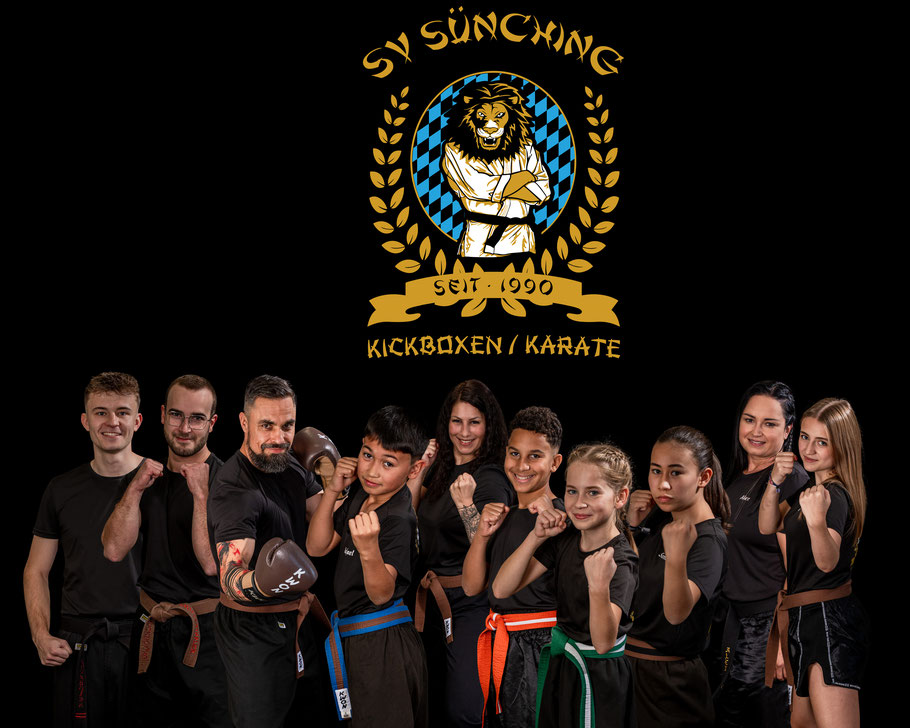 Das Lions-Team v. links n. rechts: Basti, Max, Roger, Rafael, Jenny, Chinedu, Elis, Samantha, Alex, Leni