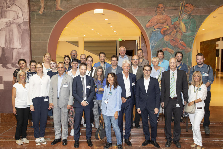 Pressevertreter der Siemens Blogger- und Pressereise