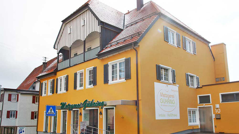 Pension Gästehaus Übernachtung Frühstück Rosenfeld Zollernalbkreis Hechingen Oberndorf Horb Balingen Albstadt Rottenburg Villingen-Schwenningen Das Haus Metzgerei Gühring Imbiss Heißtheke Essen Genuss