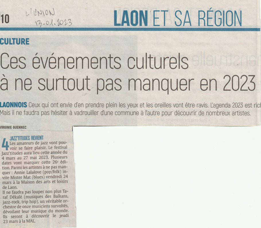 L'Union 13 janv 2023