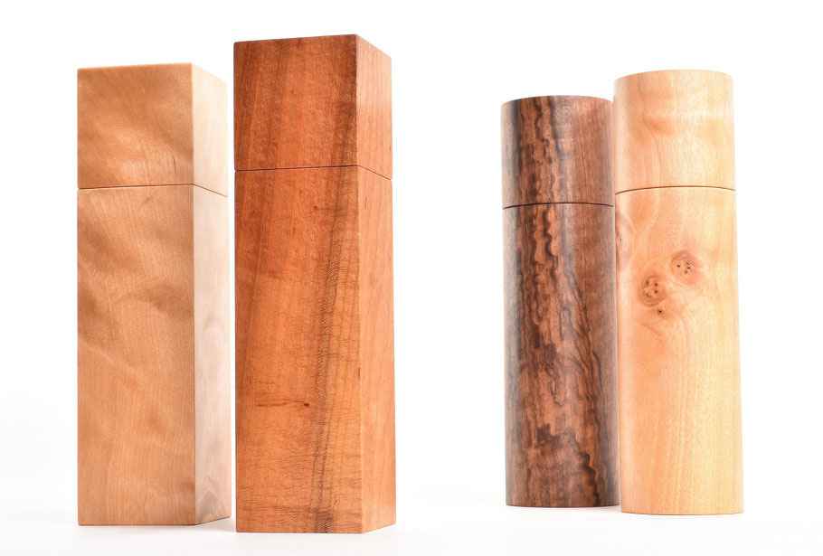 Holz Pfeffermühlen, Salzmühlen / -streuer - Beständig Design Holz Pfeffermühlen, Salzmühlen / -streuer - Beständig Design