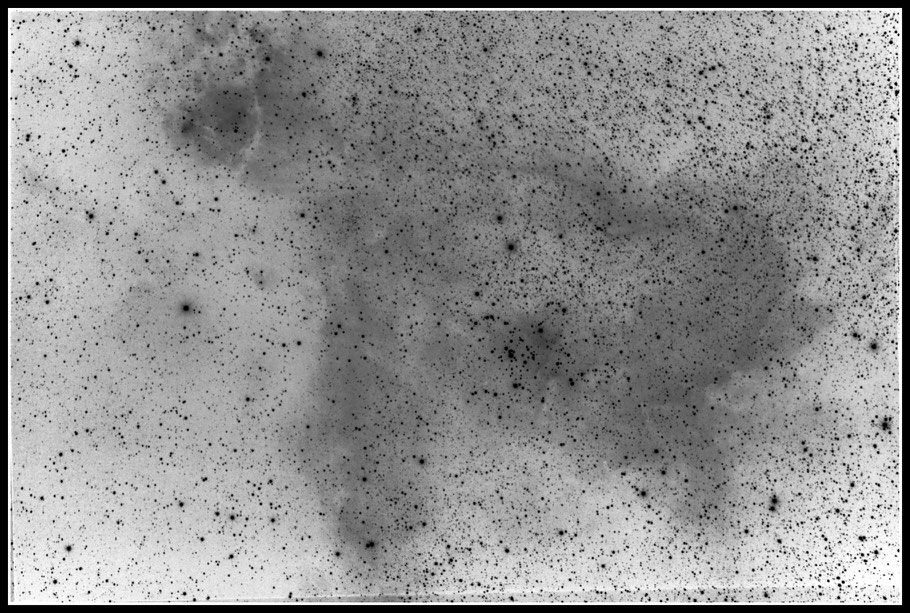 IC 1805 Herznebel  invertierte Aufnahme MeixnerObservatorium