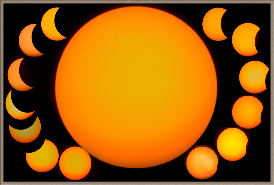 partielle Sonnenfinsternis / partial Solar Eclipse - 20. März 2015   MeixnerObservatorium