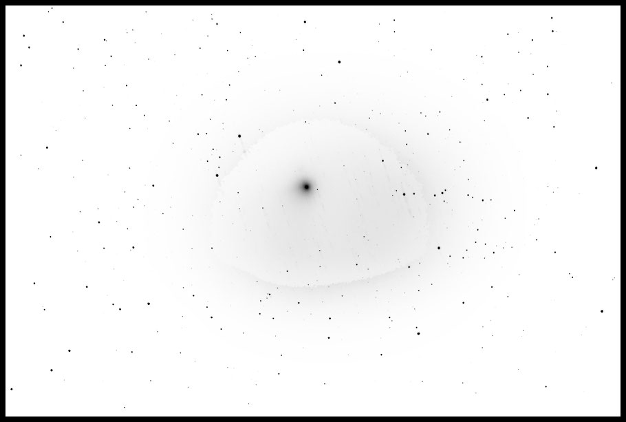 Catalina C/2013 US10  - invertierte Aufnahme - MeixnerObservatorium