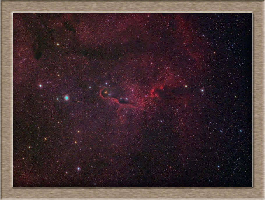 IC 1396A - The Elephant Trunk Nebula - Elefantenrüsselnebel -LBN 452  MeixnerObservatorium