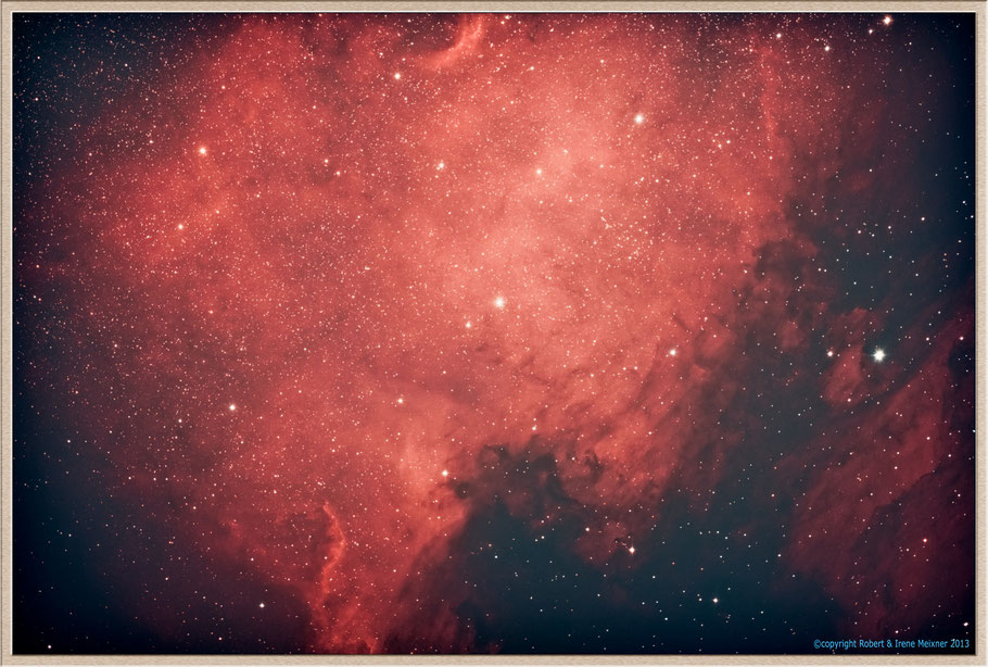 NGC 7000 - Nordamerika-Nebel - North America Nebula - SH 2-117 MeixnerObservatorium