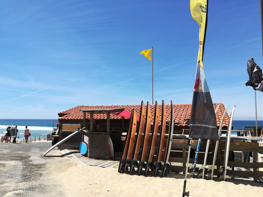 Ecole de surf à Messanges