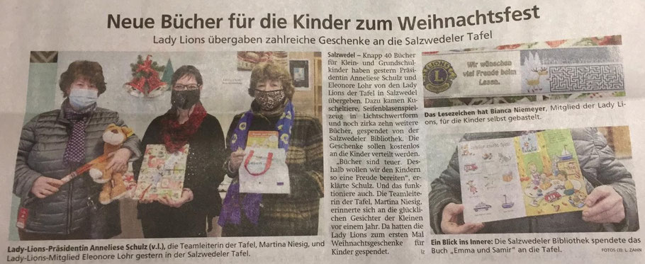 Altmarkzeitung am 18. 12. 2020
