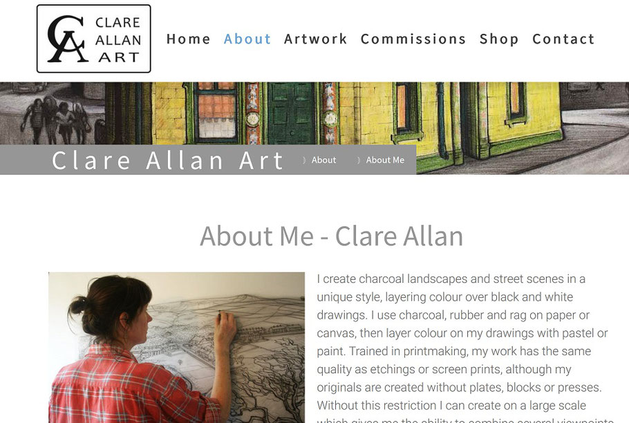website personalisation marketing art craft photography online
