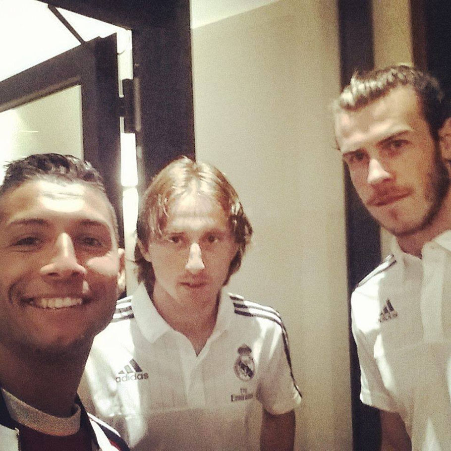 Saki - Luka Modrić - Gareth Bale