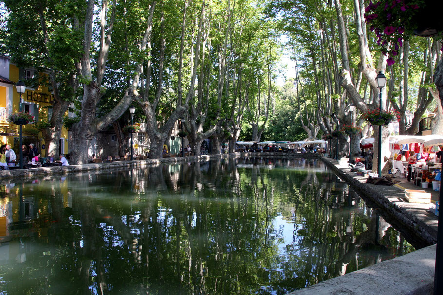 Bild: Löschwasserteich in Cucuron