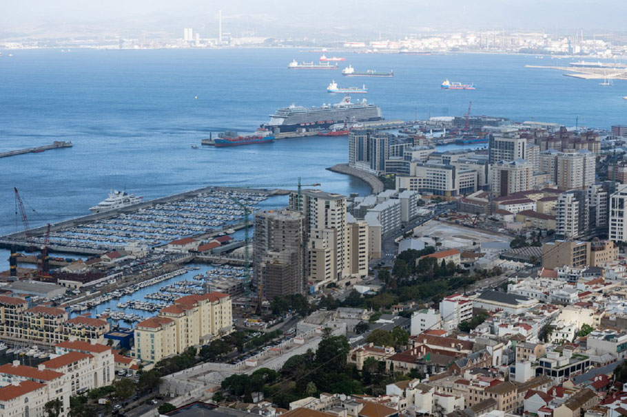 Bild: Blick auf Gibraltar