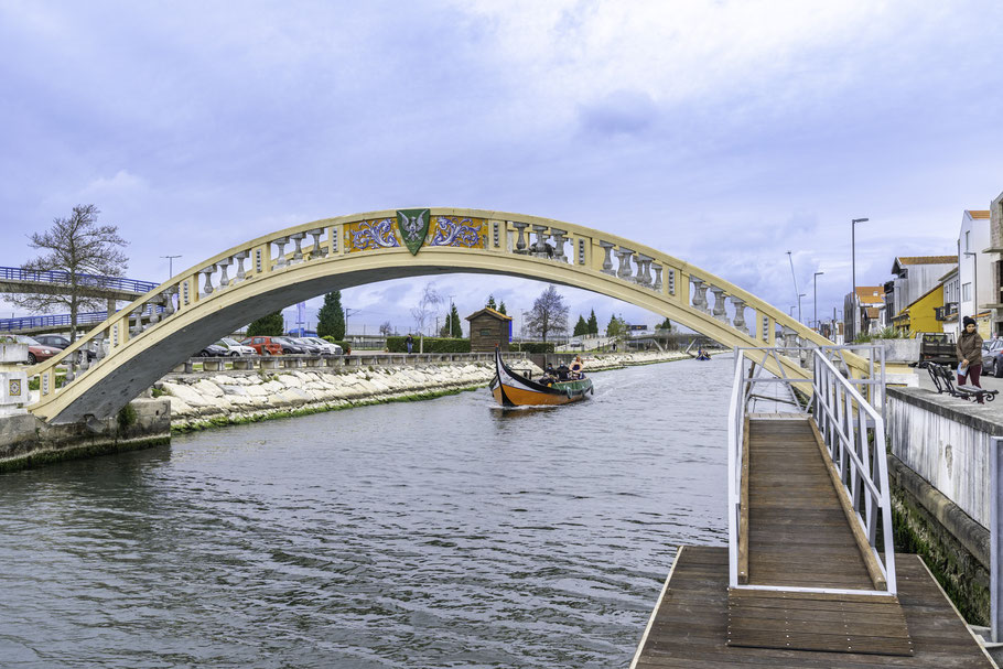 Bild: Ponte de Carcavedos in Aveiro