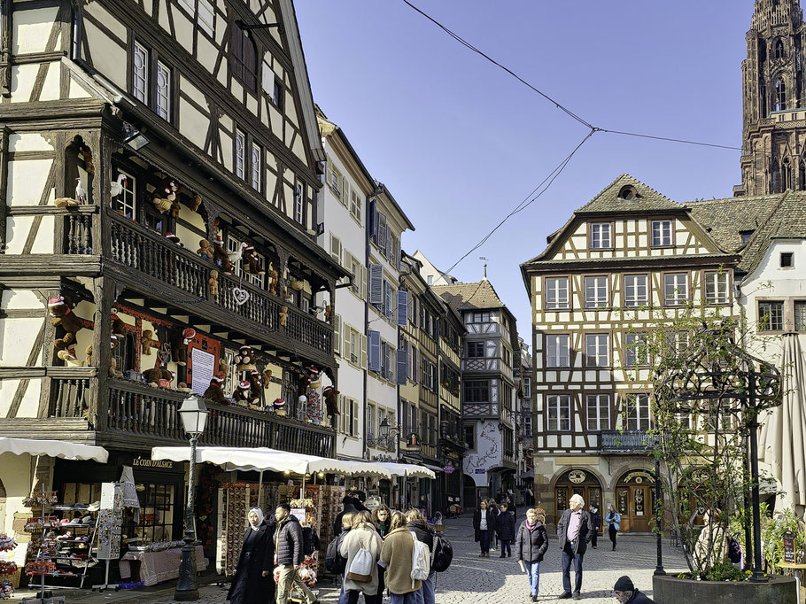 Bild: Place du Marché-aux-Cochons-de-Lait in Strasbourg
