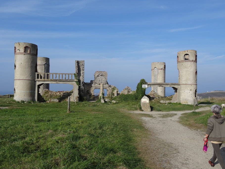 Bild: Ruine der ehemaligen Villa von Saint-Pol-Roux