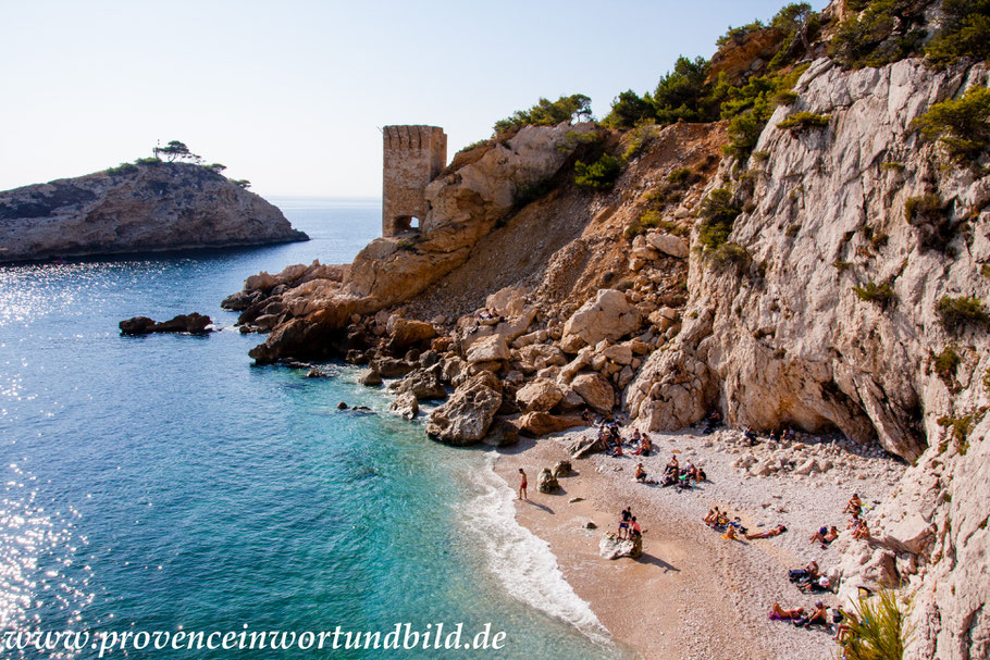 Bild: Wanderung an der Côte Bleue in der Calanque de l´Éverine 