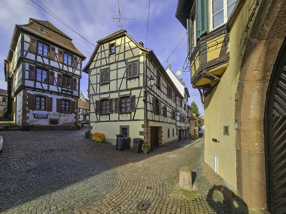 Bild: Fachwerkhäuser in Bouxwiller