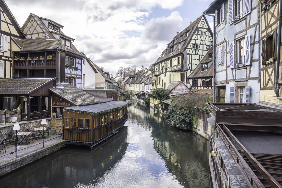 Bild: Klein Venedig oder "la Petite Venise" in Colmar im Elsass, Frankreich