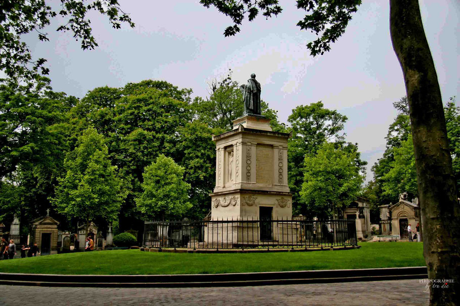 Bild: Cimitiere Père Lachaise in Paris  