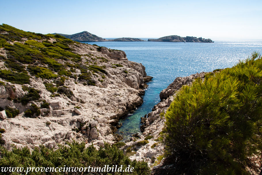 Bild: Wanderung bei Callelongue zur Calanque Marseilleveyre, hier Calanque La Mounine