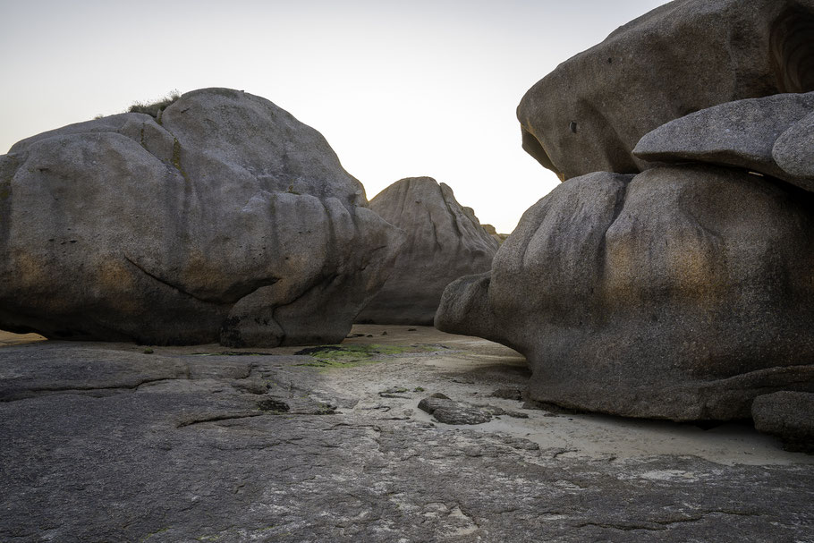 Bild: Felsformationen in Trégastel, Bretagne