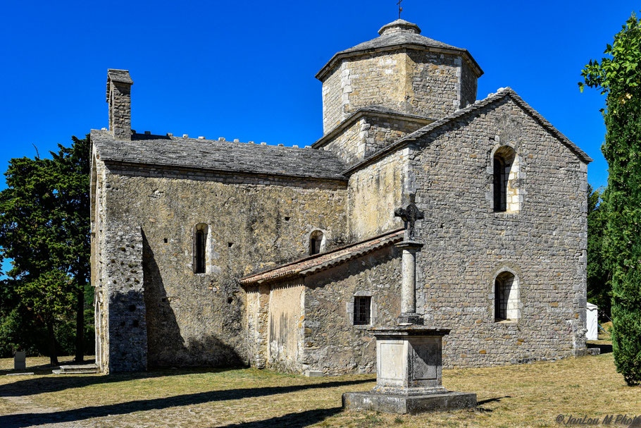 Bild: Chapelle St.-Pierre de Larnas bei Saint-Montan im Département Ardèche