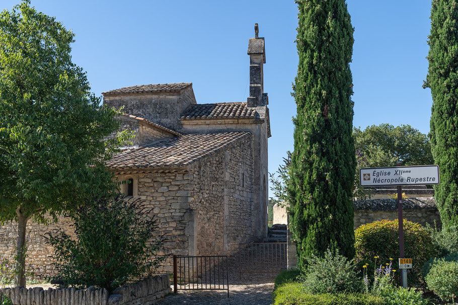 Bild: Église Nécropole Rupestre aus dem 12. Jh. in Gordes St. Pantaléon