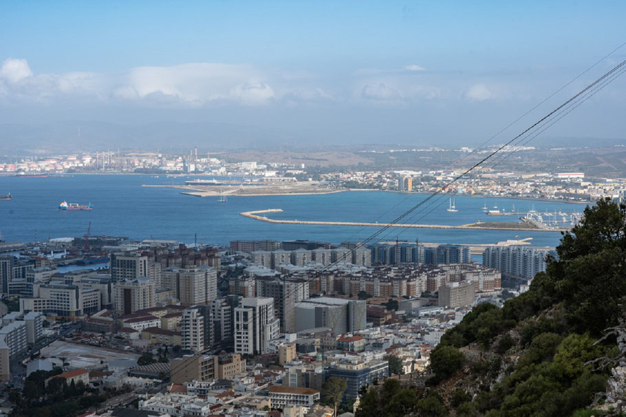 Bild: Blick auf Gibraltar