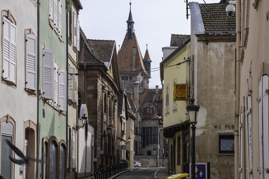 Bild: In der Altstadt von Haguenau mit Blick auf Musée Historique