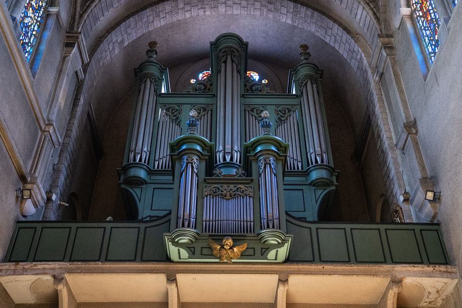 Bild: Orgel der Basilika Notre-Dame-de-la-Victoire, Saint-Raphael