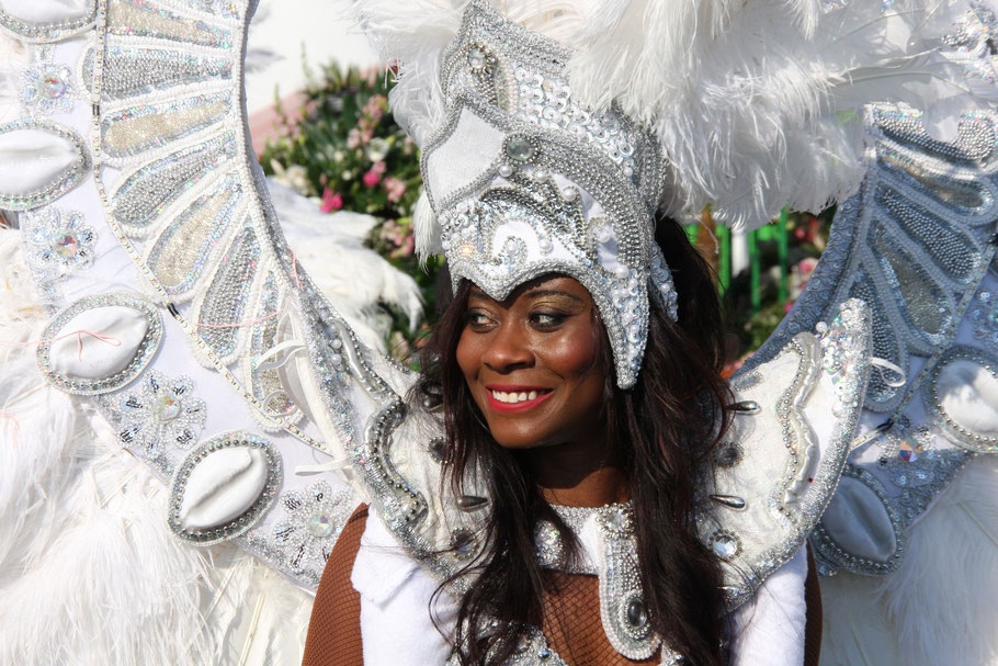 Bild: Blumencorso beim Karneval in Nice (Nizza)