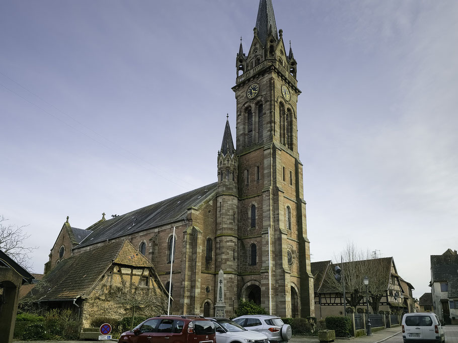 Bild: Église Saint Etienne in Dambach-la-Ville