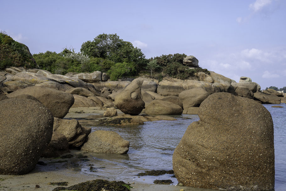 Bild: Sentier des Douaniers in Ploumanac´h an der Plage Saint-Guirec 