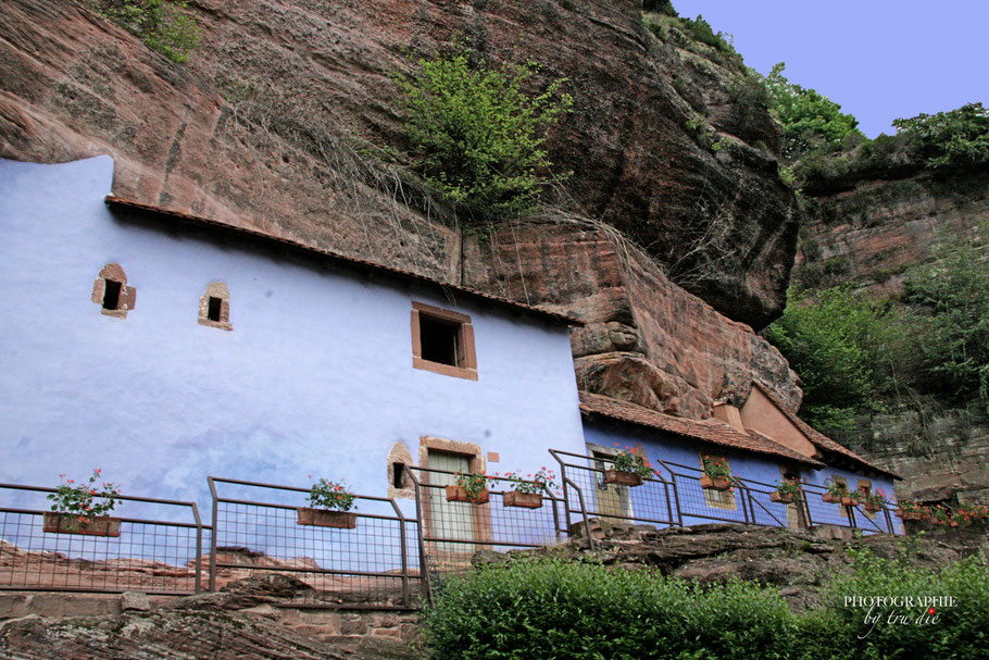 Bild: Felsenhäuser in Graufthal, Maison des rochers 