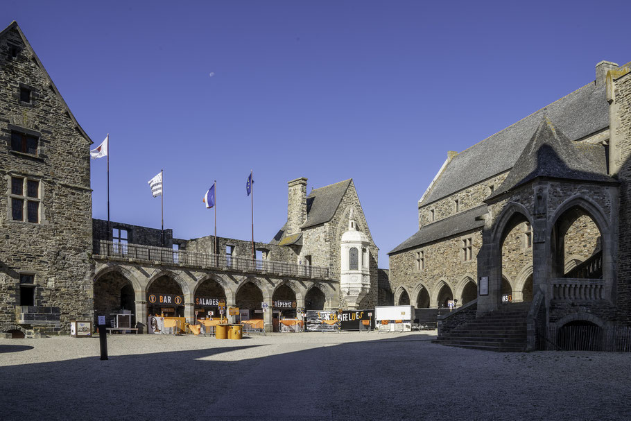 Bild: Château de Vitré in Vitré, Bretagne