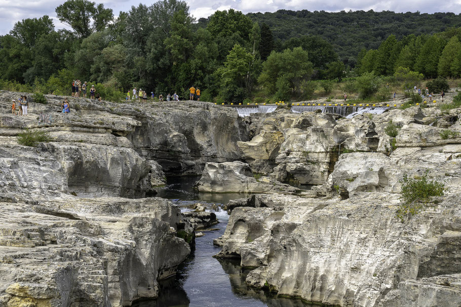 Bild: Cascades de Sautadet bei La Roque-sur-Cèze 