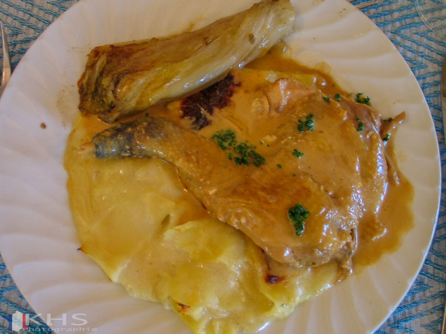 Bild: Rezept für Poulet de Bresse à la crème