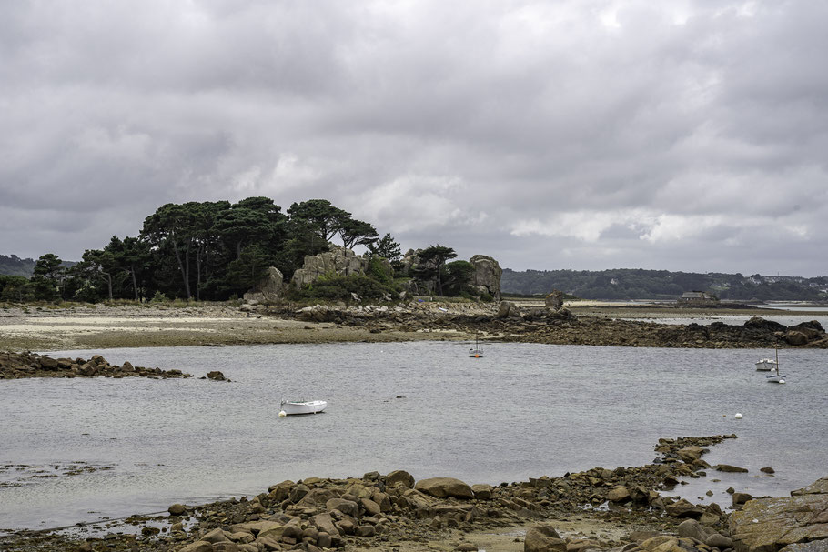 Bild: Rosa Granitküste in der Bretagne