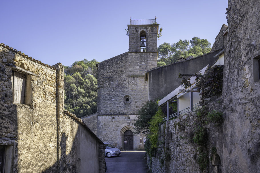 Bild: Die Église Saint Saveur in Entrecasteaux 