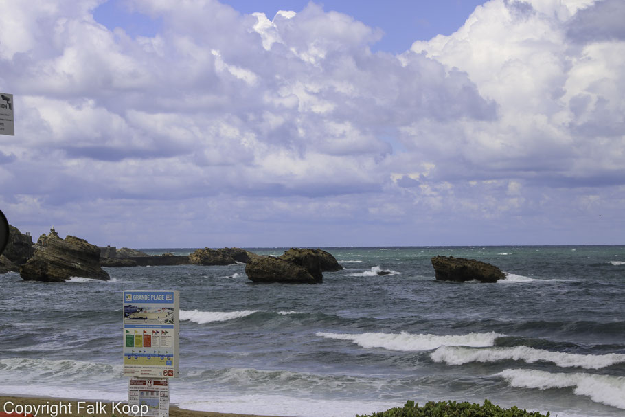 Bild: Grande Plage in Biarritz 