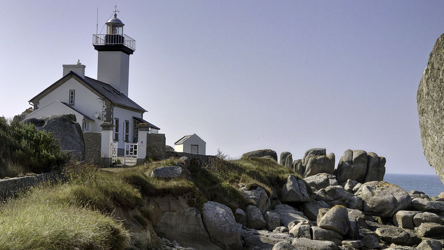 Bild: Phare de Pontusval in der Bretagne