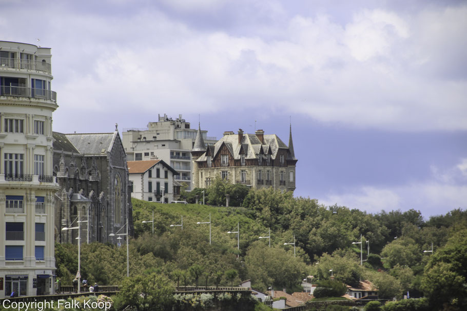 Bild: Blick auf Villa de Goéland in Biarritz